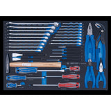 KING TONY Profi-Werkzeuge - Schlüssel-, Schraubendreher-, Zangen- und Schlagwerkzeugsets 35tlg. 991035CRV