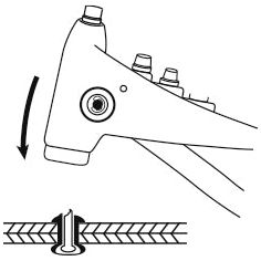 Kraftwerk Industrie-Handblindnietzangen-Satz