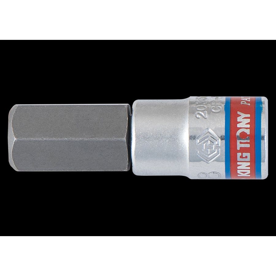 KING TONY Profi-Werkzeuge - 1/4" Bit-Steckschlüssel 1/8" 203504S