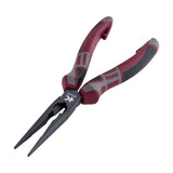 Kraftwerk Hightech Flachrundzange mit Schneide, Storchschnabelzange, 205 mm