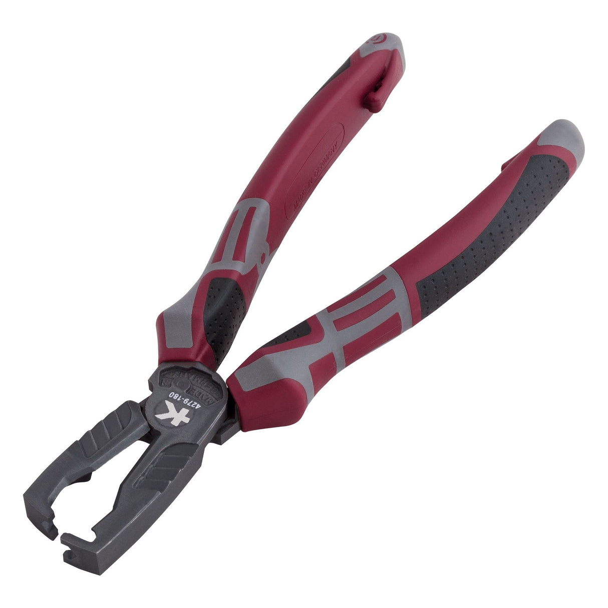 Kraftwerk Hightech 3in1 Abisolierzange, mit Schneide, 180 mm