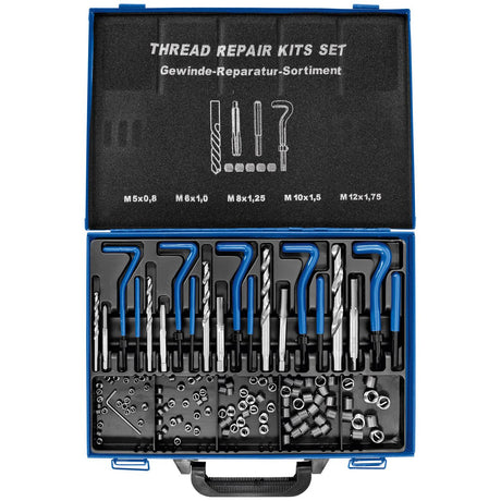 BERNARDO Gewindeschneidsätze – Modell Gewindeeinsatz-Reparatursatz M5 - M12