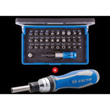 KING TONY Profi-Werkzeuge - Ratschen-Bit-Schraubendreher - 40TLG 32540MR
