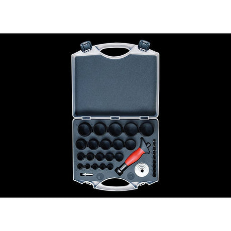 KING TONY Profi-Werkzeuge - Ring-Stanzeisenset - 16 tlg. DCJ250