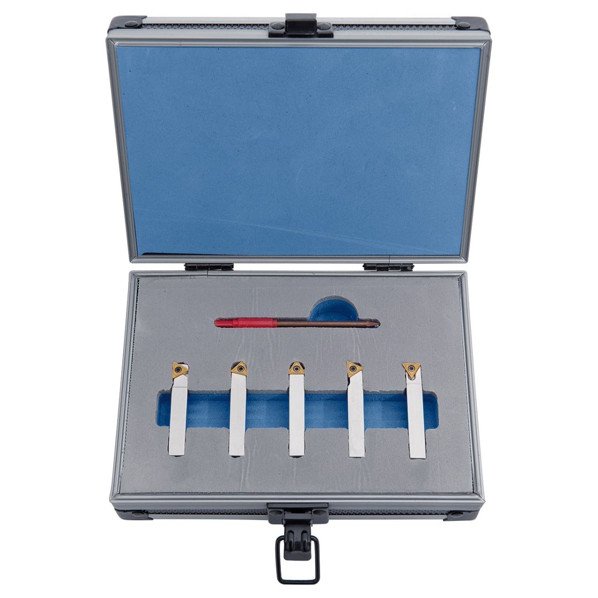 BERNARDO Drehmeisselsätze – Modell Drehmeißelsatz mit HM-Wendeplatte, 8 mm, 5-tlg.