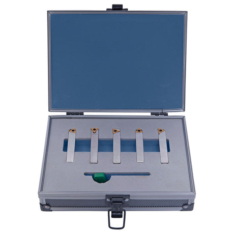 BERNARDO Drehmeisselsätze – Modell Drehmeißelsatz mit HM-Wendeplatte, 10 mm, 5-tlg.