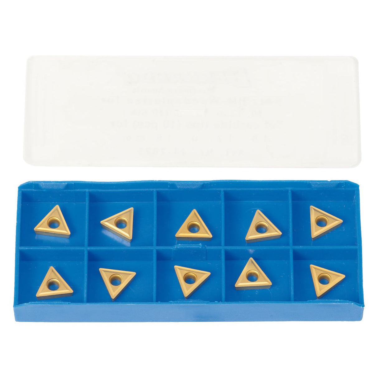 BERNARDO Drehmeisselsätze – Modell Satz HM-Wendeschneidplatte (10 Stk.) für Drehmeißelsatz 10 / 12 / 16 mm