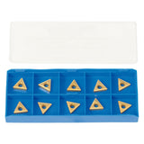 BERNARDO Drehmeisselsätze – Modell Satz HM-Wendeschneidplatte (10 Stk.) für Drehmeißelsatz 10 / 12 / 16 mm