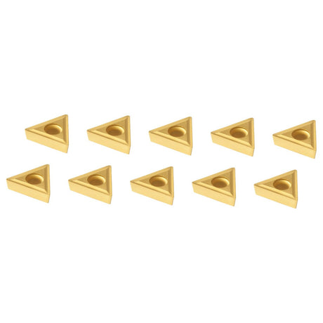 BERNARDO Drehmeisselsätze – Modell Satz HM-Wendeschneidplatte (10 Stk.) für Drehmeißelsatz 10 / 12 / 16 mm