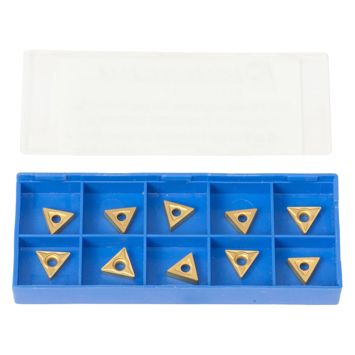 BERNARDO Drehmeisselsätze – Modell Satz HM-Wendeschneidplatte (10 Stk.) für Drehmeißel 10 / 12 mm