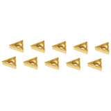 BERNARDO Drehmeisselsätze – Modell Satz HM-Wendeschneidplatte (10 Stk.) für Drehmeißel 10 / 12 mm