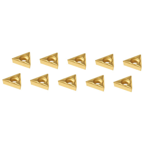 BERNARDO Drehmeisselsätze – Modell Satz HM-Wendeschneidplatte (10 Stk.) für Drehmeißel 10 / 12 mm