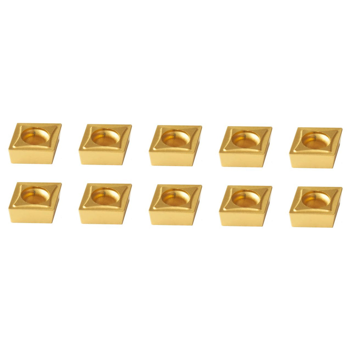 BERNARDO Drehmeisselsätze – Modell Satz HM-Wendeschneidplatte (10 Stk.) für Drehmeißel 16 / 20 mm