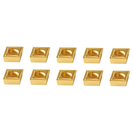 BERNARDO Drehmeisselsätze – Modell Satz HM-Wendeschneidplatte (10 Stk.) für Drehmeißel 16 / 20 mm