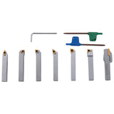 BERNARDO Drehmeisselsätze – Modell Drehmeisselsatz mit HM-Wendeplatte, 10 mm, Satz M