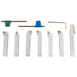 BERNARDO Drehmeisselsätze – Modell Drehmeisselsatz mit HM-Wendeplatte, 12 mm, Satz N