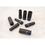 KING TONY Profi-Werkzeuge - 1/2" Kraft-Steckschlüssel-Set - 8 tlg. 4410MP