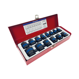 KING TONY Profi-Werkzeuge - 1/2" Kraft-Steckschlüssel-Set - 14 tlg. 4414MP