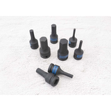 KING TONY Profi-Werkzeuge - 1/2" 6-Kant Kraft-Steckschlüssel-Set - 8 tlg. 4418MP