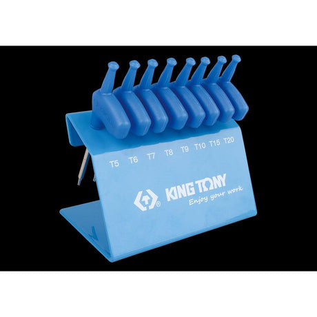 KING TONY Profi-Werkzeuge - L-Griff-Innensechskantschlüssel-Set - 8tlg. 24308PR