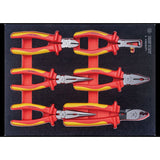 KING TONY Profi-Werkzeuge - VDE isolierter Zangen-Set - 6 tlg. 940606GPV