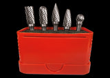 M7 Power-Werkzeuge - 5-teiliger Hartmetall-Frässtifte-Satz QB92005