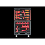 KING TONY Profi-Werkzeuge - 3/8" Steckschlüssel-Set, isoliert 31tlg. 30VE31MPV