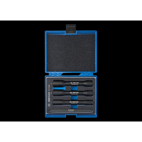 KING TONY Profi-Werkzeuge - 1/2" Steckschlüssel-Set - 4 tlg. 9TD164MR