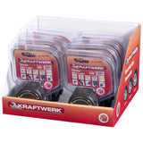 Kraftwerk PRO LINE Profi-Bandmass, magnetisch, 3 m, Verkaufsdisplay mit 8 Stk