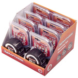 Kraftwerk PRO LINE Profi-Bandmass, magnetisch, 8 m, Verkaufsdisplay mit 8 Stk