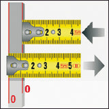 Kraftwerk PRO LINE Profi-Bandmass, magnetisch, 8 m