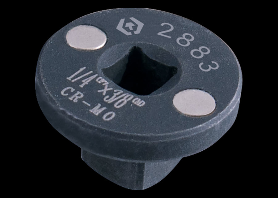 KING TONY Profi-Werkzeuge - Vergrösserer 1/4" x 3/8" extra dünn und magnetisch 2883