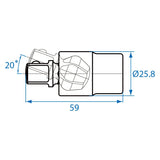 KING TONY Profi-Werkzeuge - 1/2" Universal-Gelenk 4793