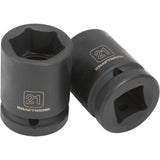 Kraftwerk PRO LINE 3/4" Schlag-Maschinenschrauber Steckschlüsseleinsatz Aussen Sechskant 21 mm