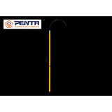 KING TONY Profi-Werkzeuge - Isolierte Rettungsstange mit 2 Halterungen und 1 Haken TP12EC