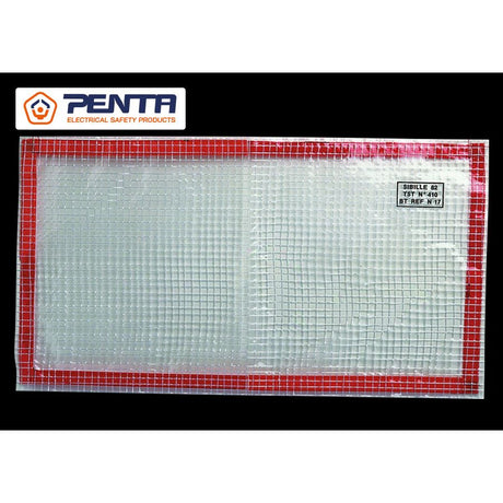 KING TONY Profi-Werkzeuge - Isolierende Klettstreifen 0,66 x 0,36m TN17066M