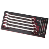 Kraftwerk PRO LINE COMPLETO Ring-Maulschlüssel Set, EVA-Einlage, 8-tlg