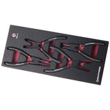 Kraftwerk PRO LINE COMPLETO Sicherungsringzangen Set, EVA-Einlage, 4-tlg