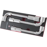 Kraftwerk PRO LINE COMPLETO Doppel-Steckschlüssel, Pfeifenkopfschlüssel, EVA-Einlage, 27 - 32 mm, 3-tlg