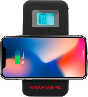 KRAFTWERK Starthilfegerät & Powerbank 1000A – mit Pre-Boost, Qi USB-C - KW-506.001.100