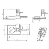 Holzkraft Elektrischer Absperrschieber Ø 160 mm - Art. 5144116
