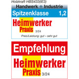 Holzkraft Holzbandsäge HBS 433 (IE3) - Art. 5150043