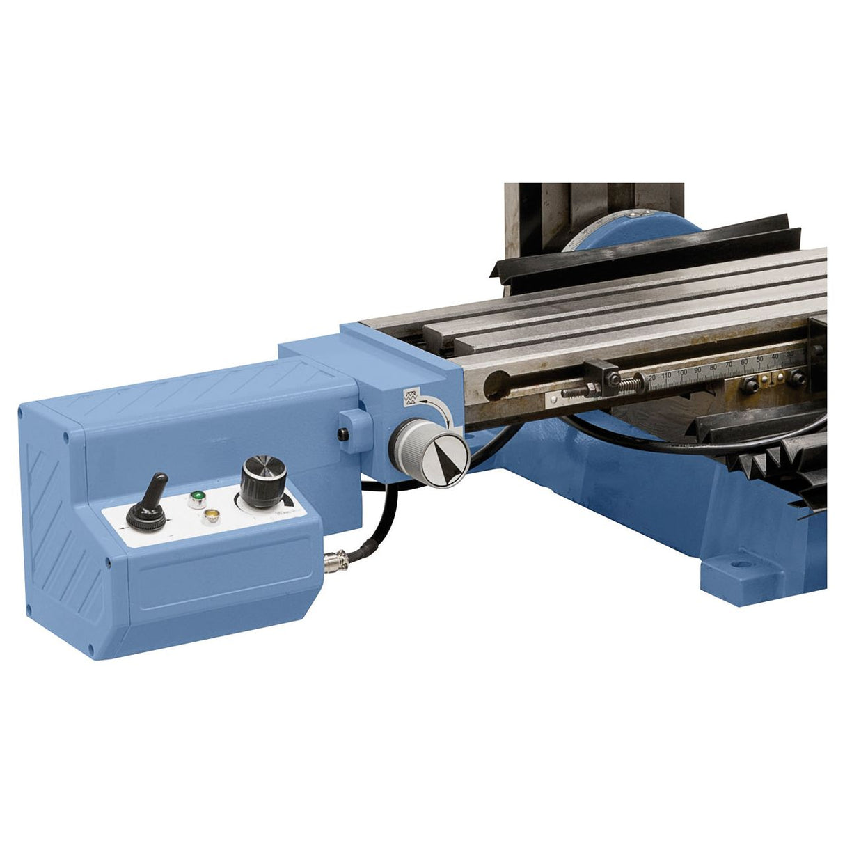 BERNARDO Zubehör für Bohr- und Fräsmaschine – Modell Frästischvorschub FTV 2 - 230 V für KF 20 L / KF 20 L Super