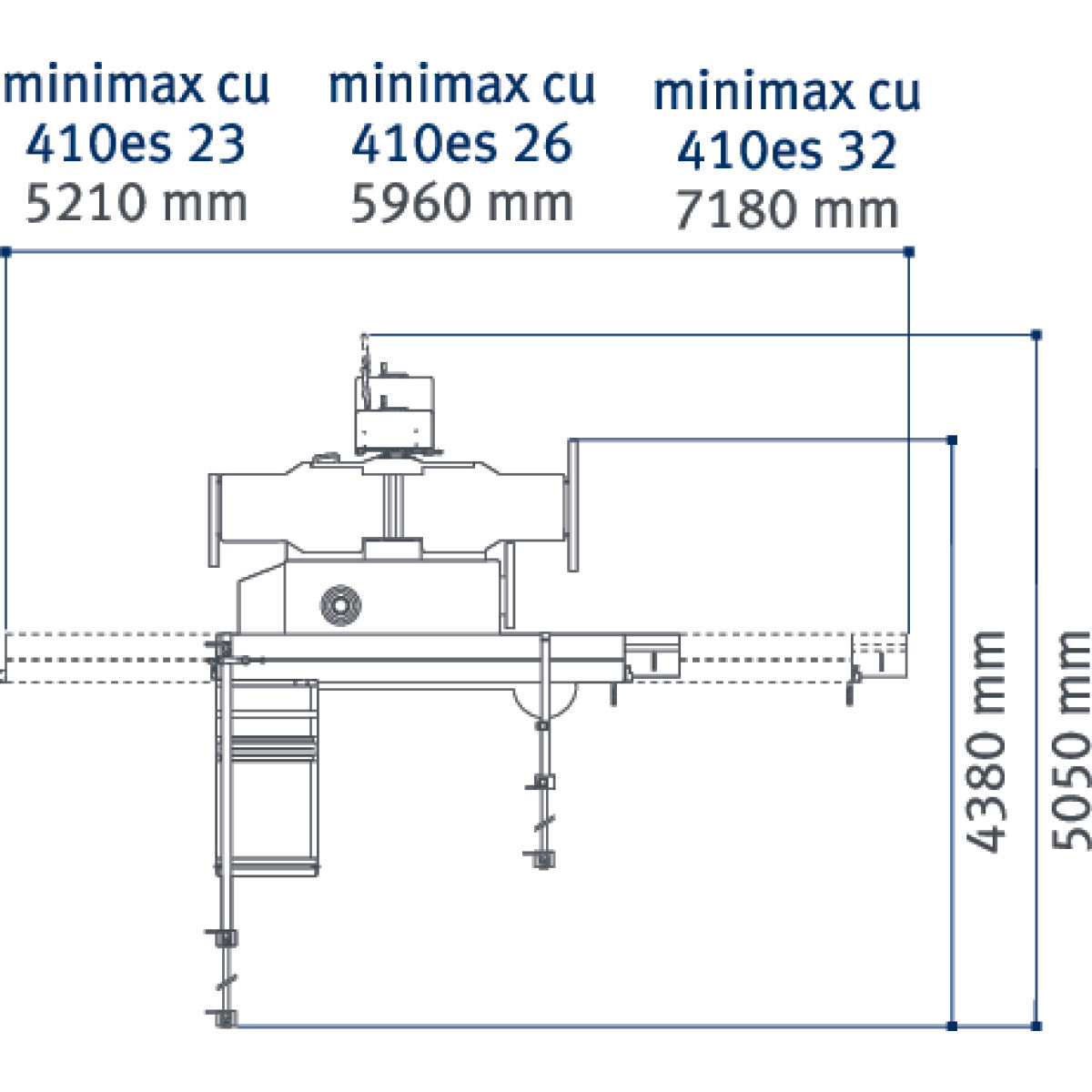Holzkraft minimax Mehrfachkombination cu 410es F 26 TERSA Lagerausstattung - Art. 5500558