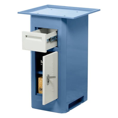 BERNARDO Untergestell für Bohr- und Fräsmaschine – Modell Untergestell BF 2 Deluxe mit Spänewanne