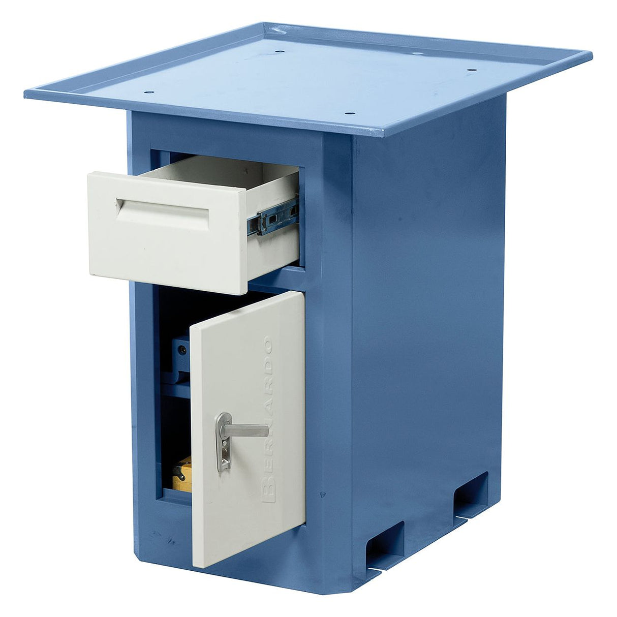 BERNARDO Untergestell für Bohr- und Fräsmaschine – Modell Untergestell BF 5 Deluxe mit Spänewanne