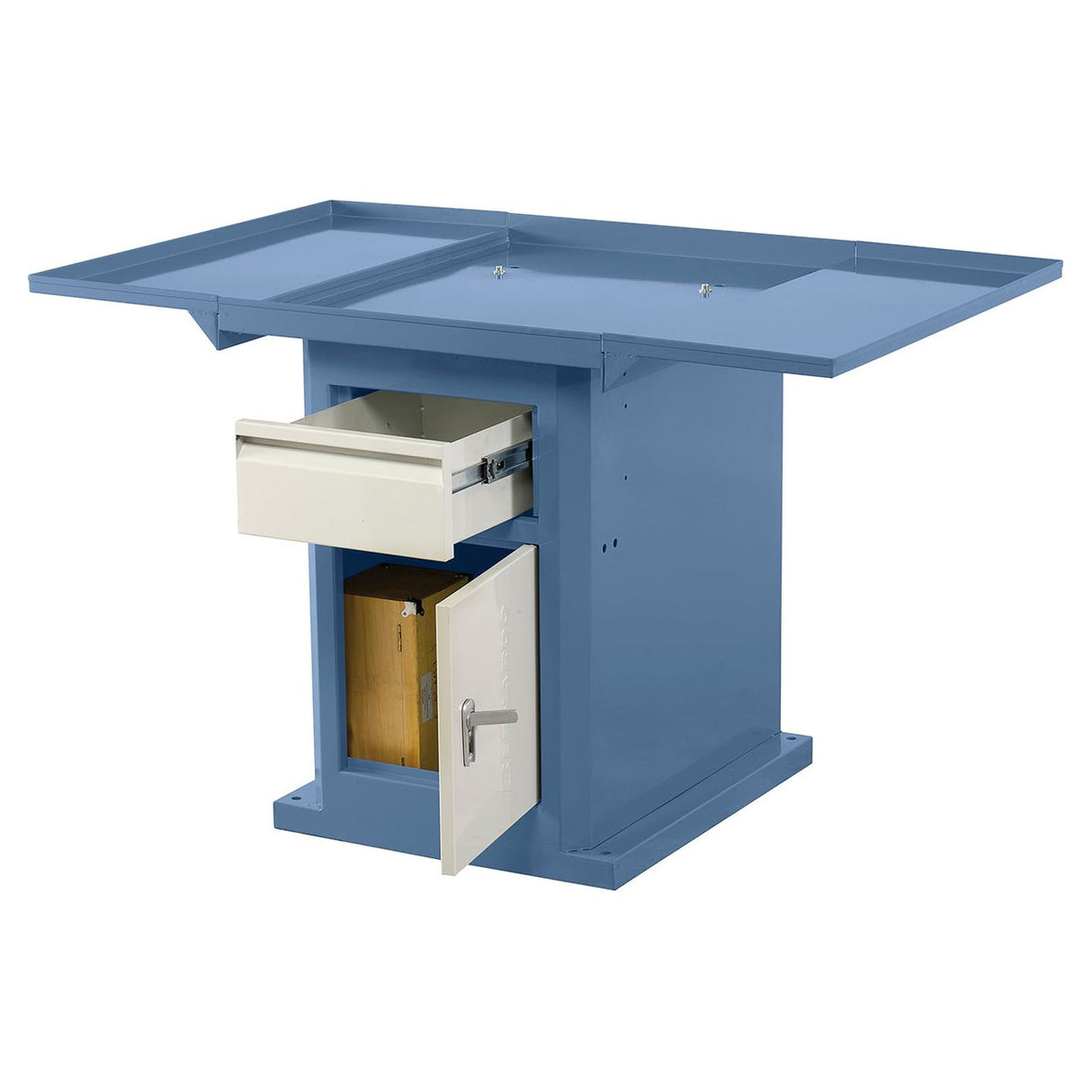 BERNARDO Untergestell für Bohr- und Fräsmaschine – Modell Untergestell BF 6 Deluxe mit Kühlmittelwanne