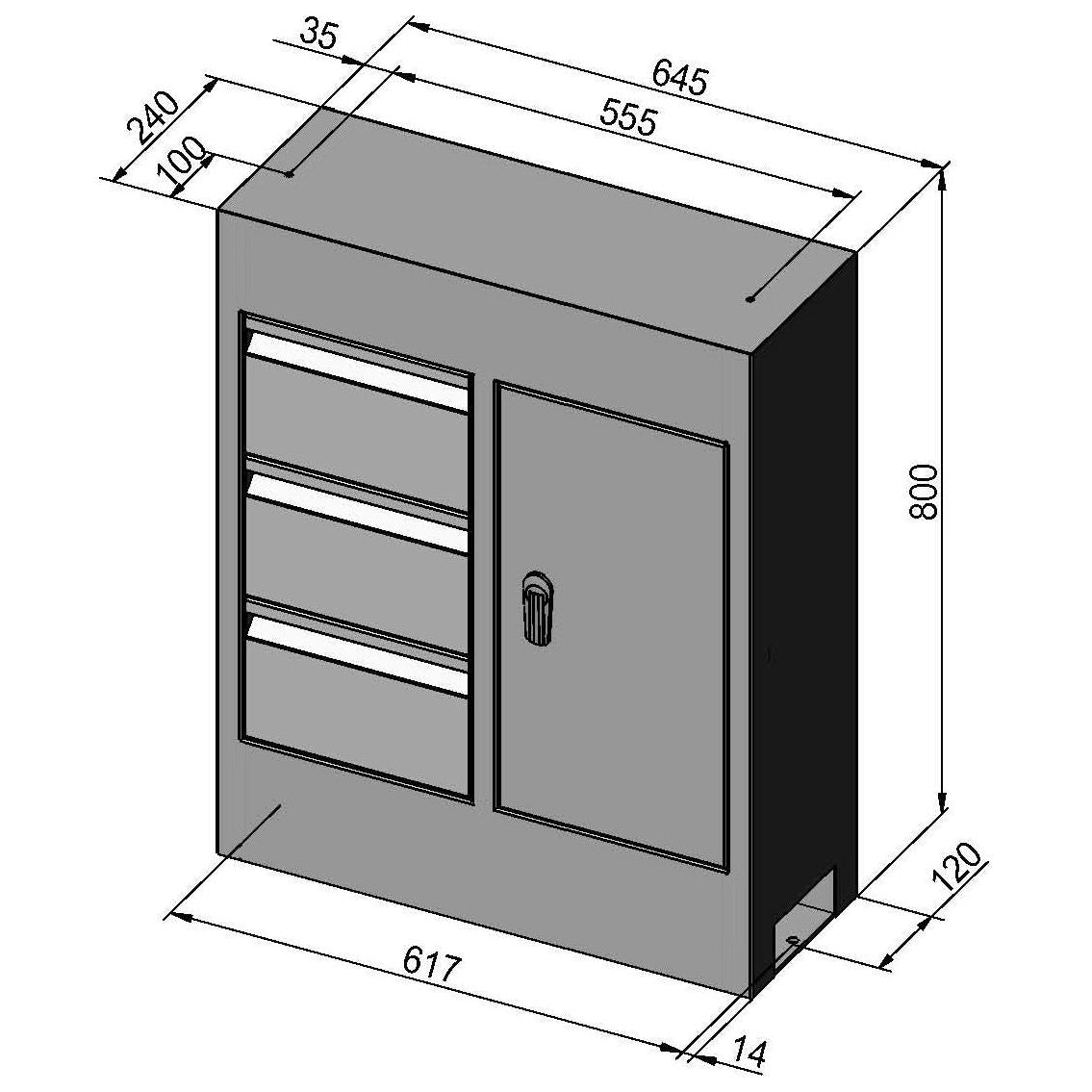BERNARDO Untergestell für Drehmaschine – Modell Untergestell D1 Deluxe