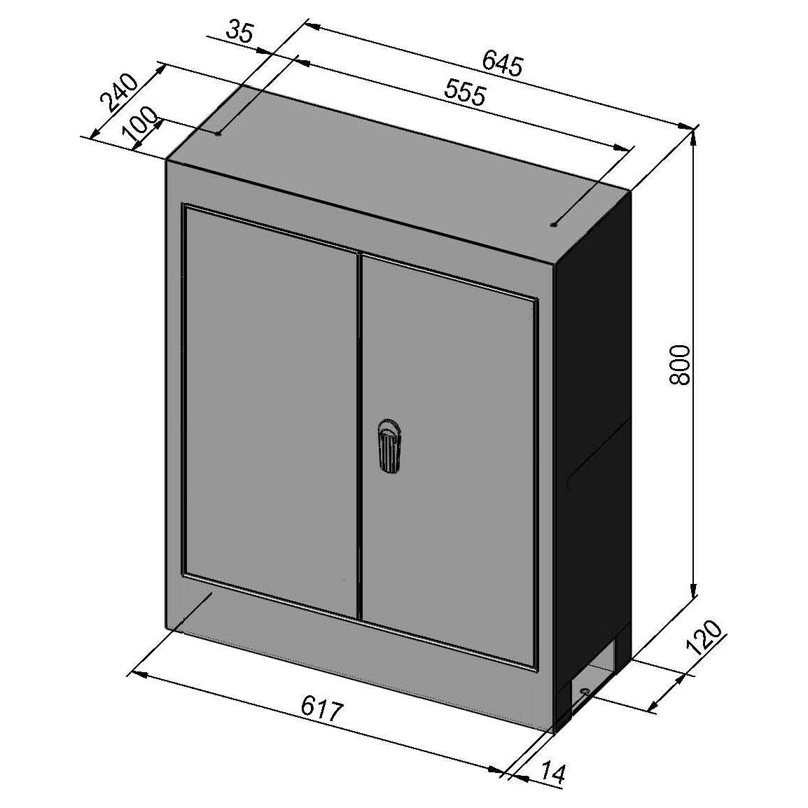 BERNARDO Untergestell für Drehmaschine – Modell Modell D1