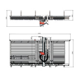 Holzkraft Vertikale Plattensäge VPS 22-51 VR ED KS - Art. 5602252